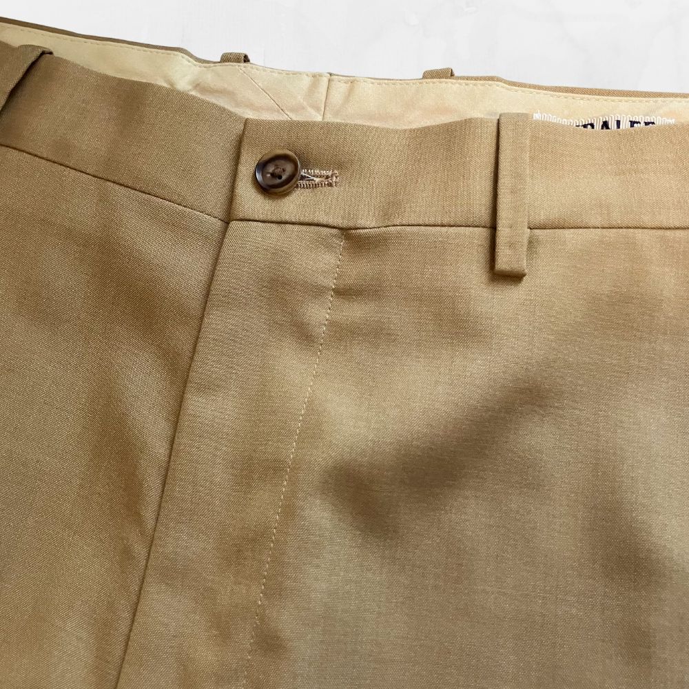 AURALEE ウールシルク スラックス パンツ ベージュ サイズ4 M〜L相当