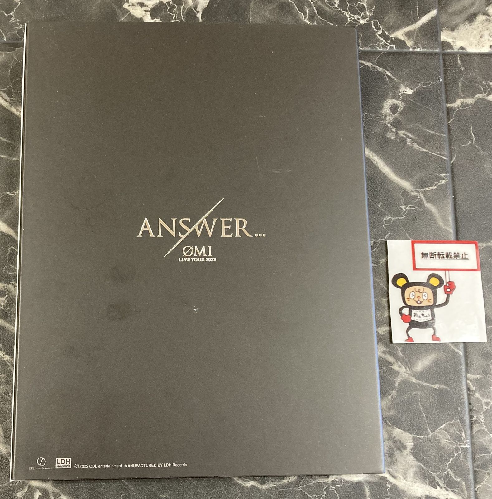 06. Blu-ray OMI / OMI LIVE TOUR 2022 ANSWER 受注生産限定盤 ※欠