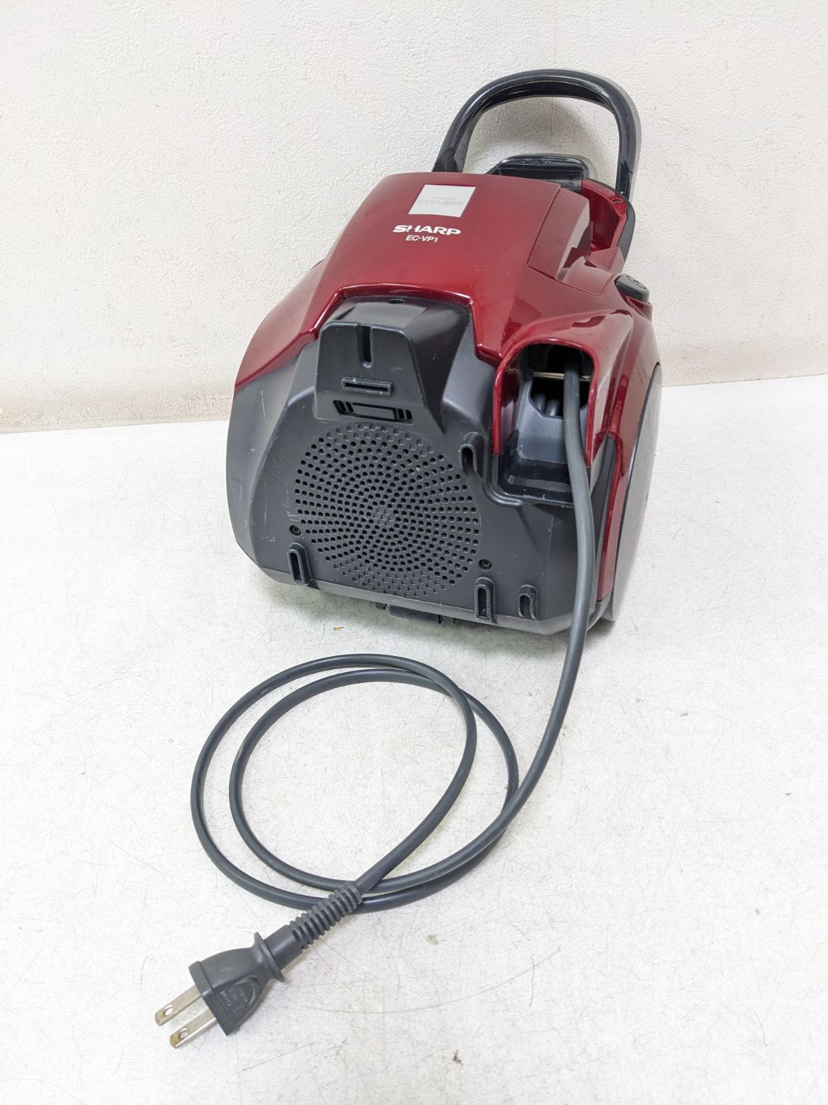 SHARP EC-VP1-R サイクロン式掃除機 2016年製 ヘッド無し - メルカリ