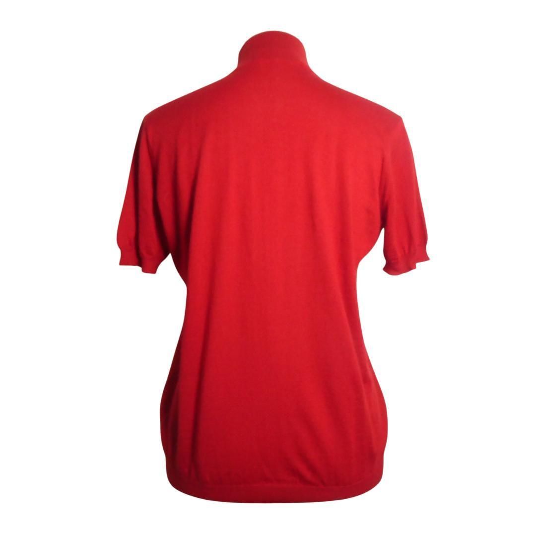 美品 CHANEL シャネル サイズ44 カシミヤ×シルク ココマーク 刺繍