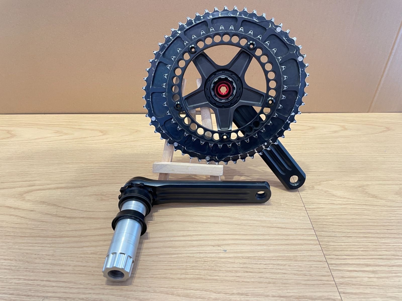 □□ROTOR ローター 3D+ QRINGS 53-39T 165㎜ 30mm クランク 楕円