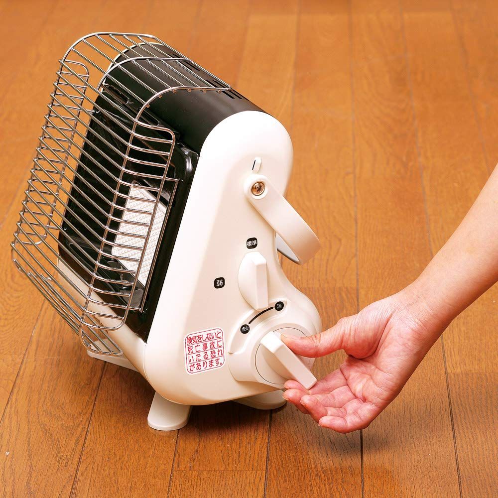 Iwatani カセットガス ストーブ マイ暖 ホワイト CB-STV-MYD [単品