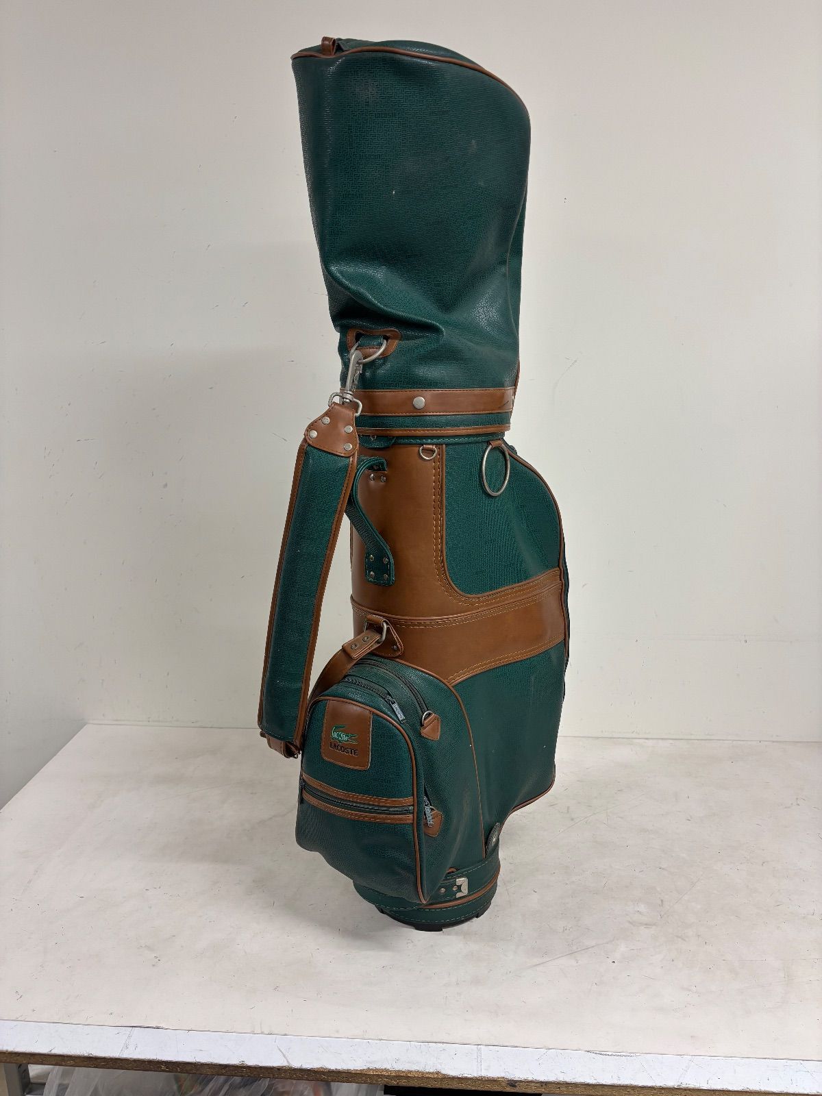 送料無料 LACOSTE ラコステ キャディバッグゴルフバッグ - メルカリ