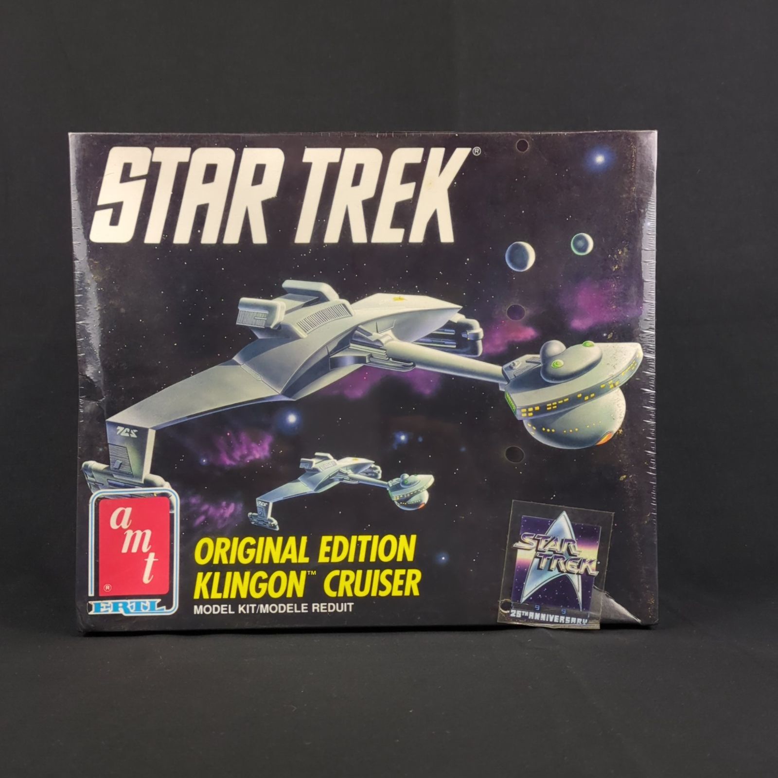 輸入キット 再 amt ERTL 6743 1 650 STAR TREK EDITION KLINGON CRUISER 25 th Anniversary スタートレック クリンゴン クルーザー