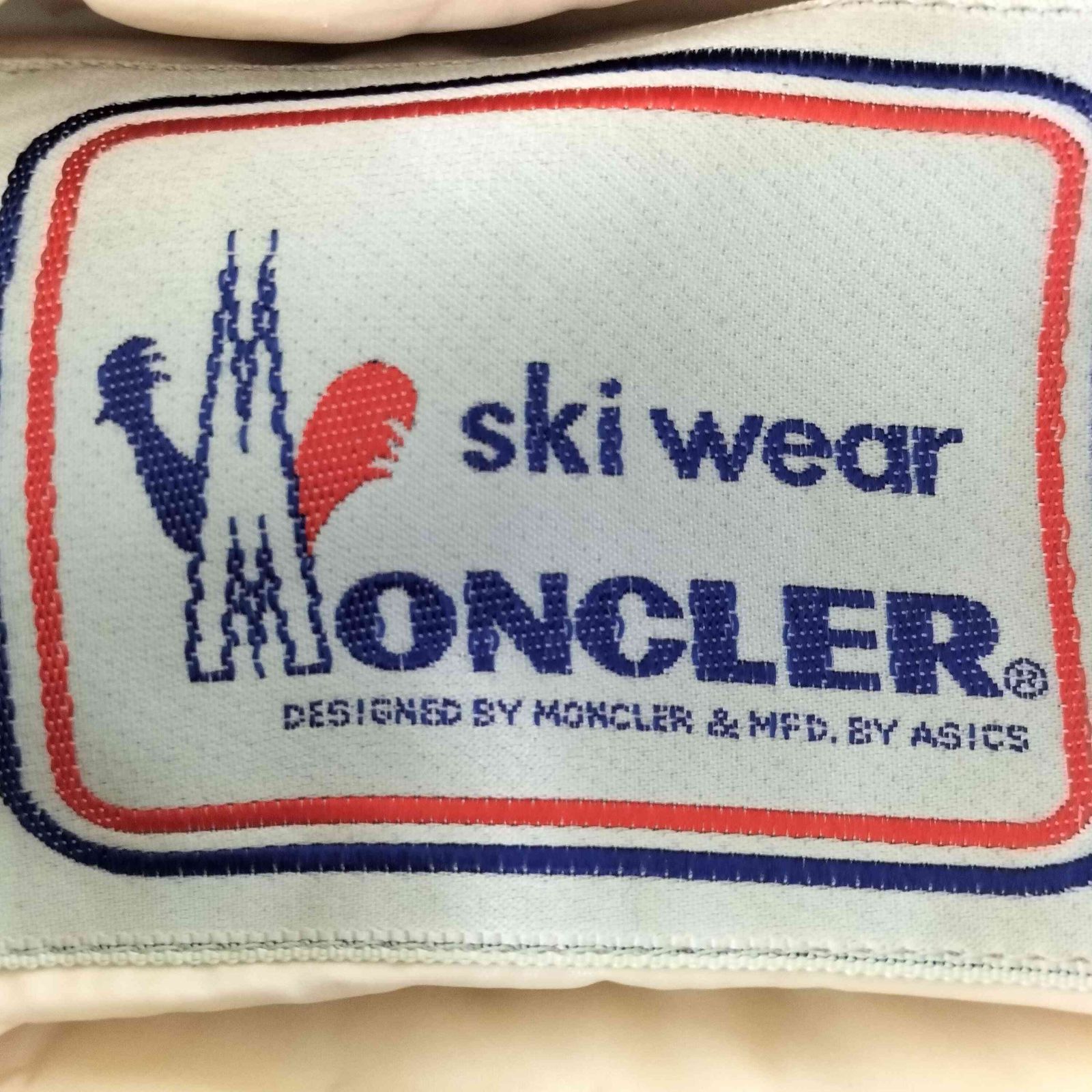 モンクレール MONCLER SKI WEAR 80s アシックス製 ワンポイントロゴ
