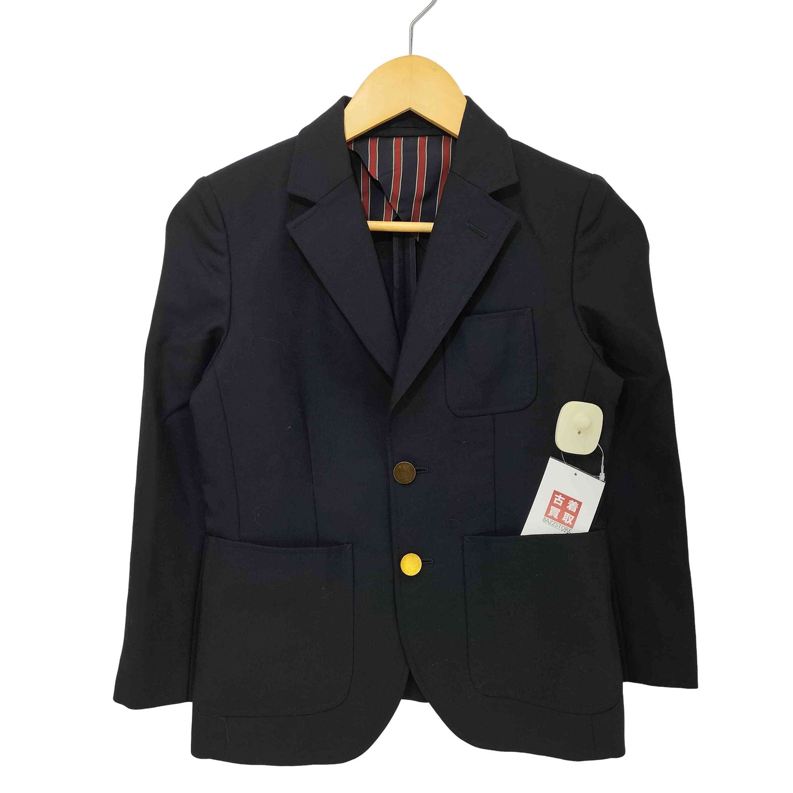 トゥモローランド TOMORROWLAND 金ボタンウール混テーラードジャケット