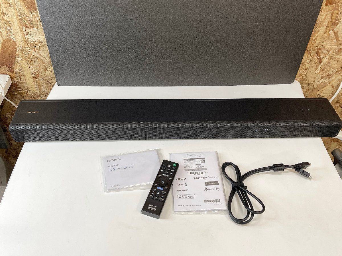 ○SONY ソニー サウンドバー ホームシアターシステム HT-A3000 2024年