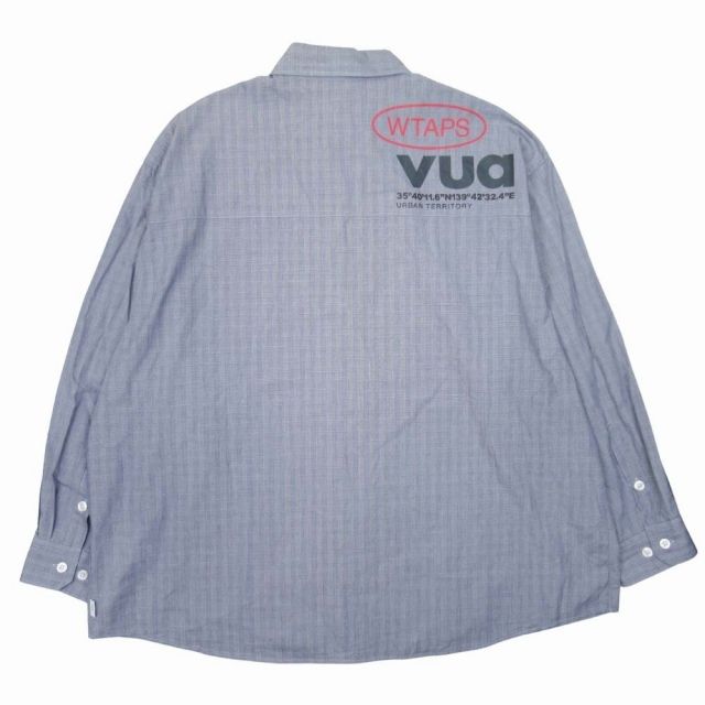 美品 23aw ダブルタップス WTAPS BD 02 / LS / COTTON. BROADCLOTH