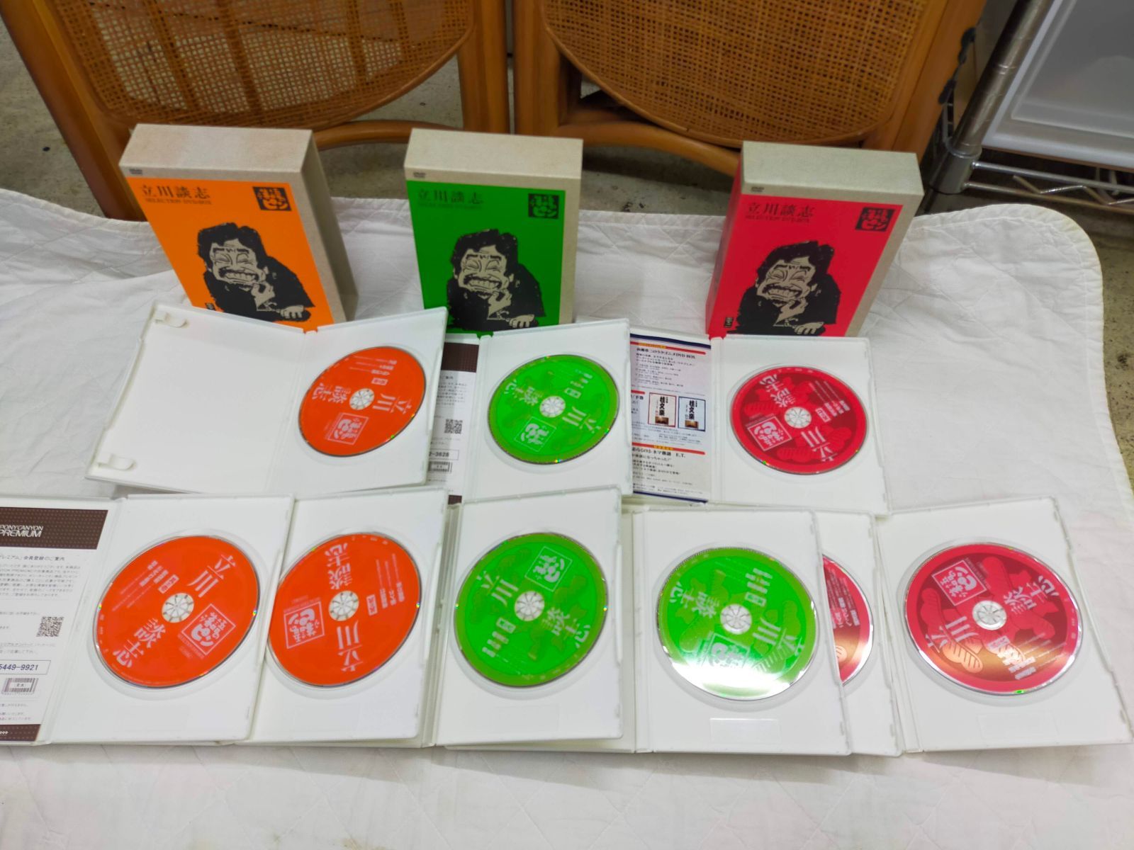 立川談志~「落語のピン」セレクション~DVD-BOX Vol.壱 弐 参 まとめ