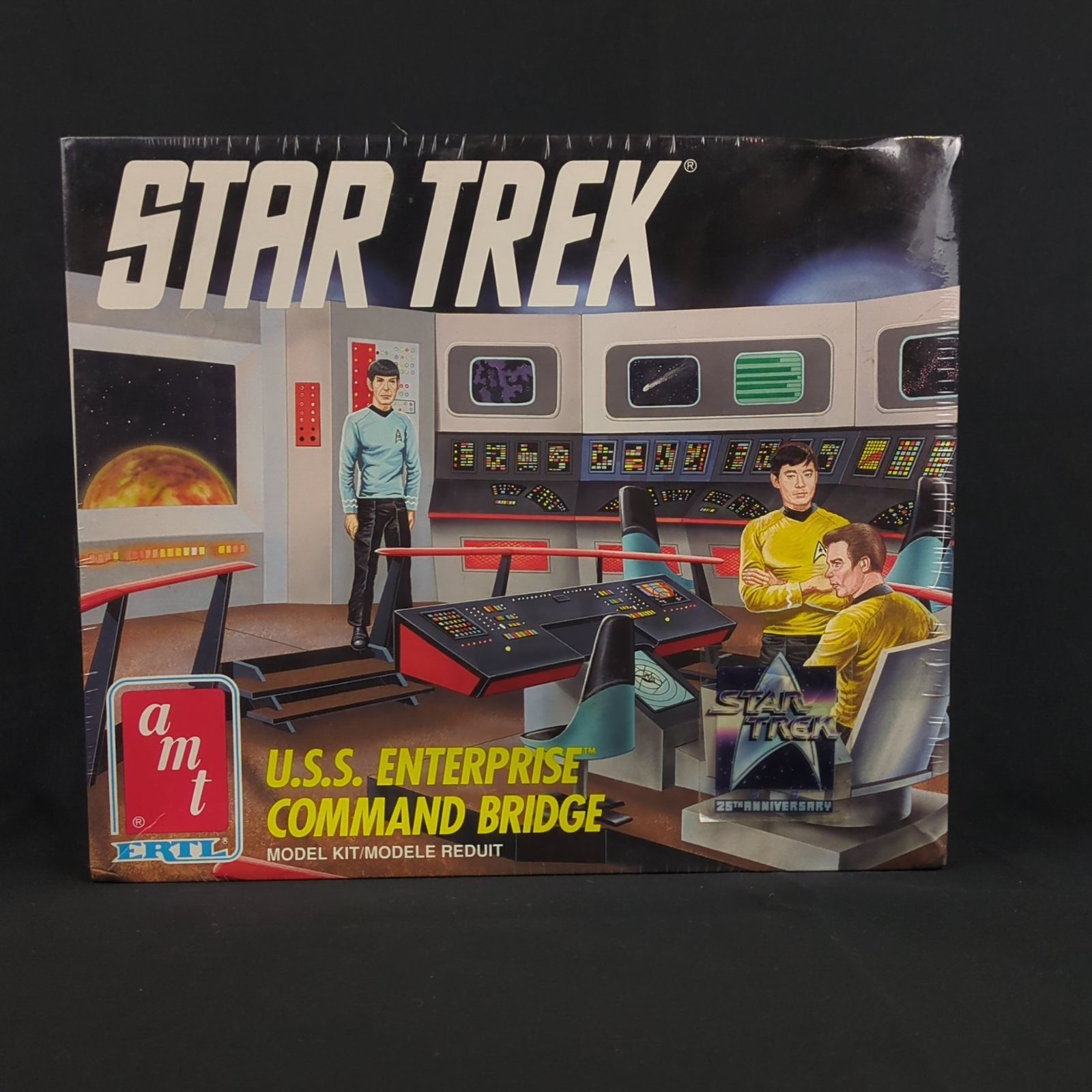 輸入キット 再 amt ERTL 6007 1|32 STAR TREK U.S.S. COMMAND BRIDGE 25 th Anniversary USSエンタープライズ司令ブリッジ