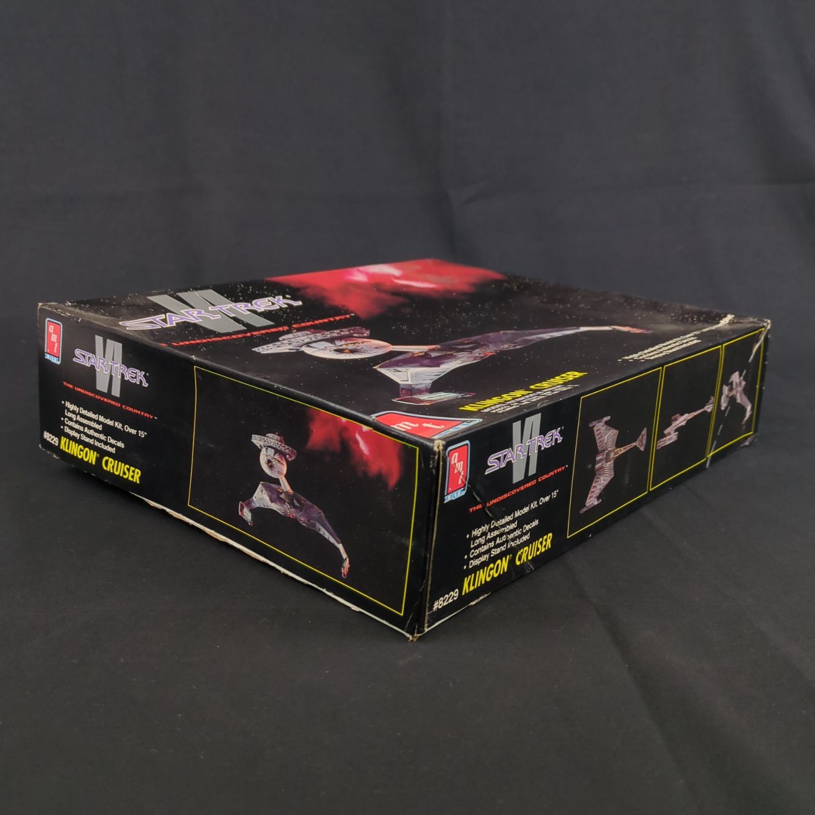 輸入キット 再 amt ERTL 8229 Star Trek VI The Undiscovered Country 1 537 KLINGON CRUISER スター トレックVI 未知の世界 クリンゴン巡洋艦