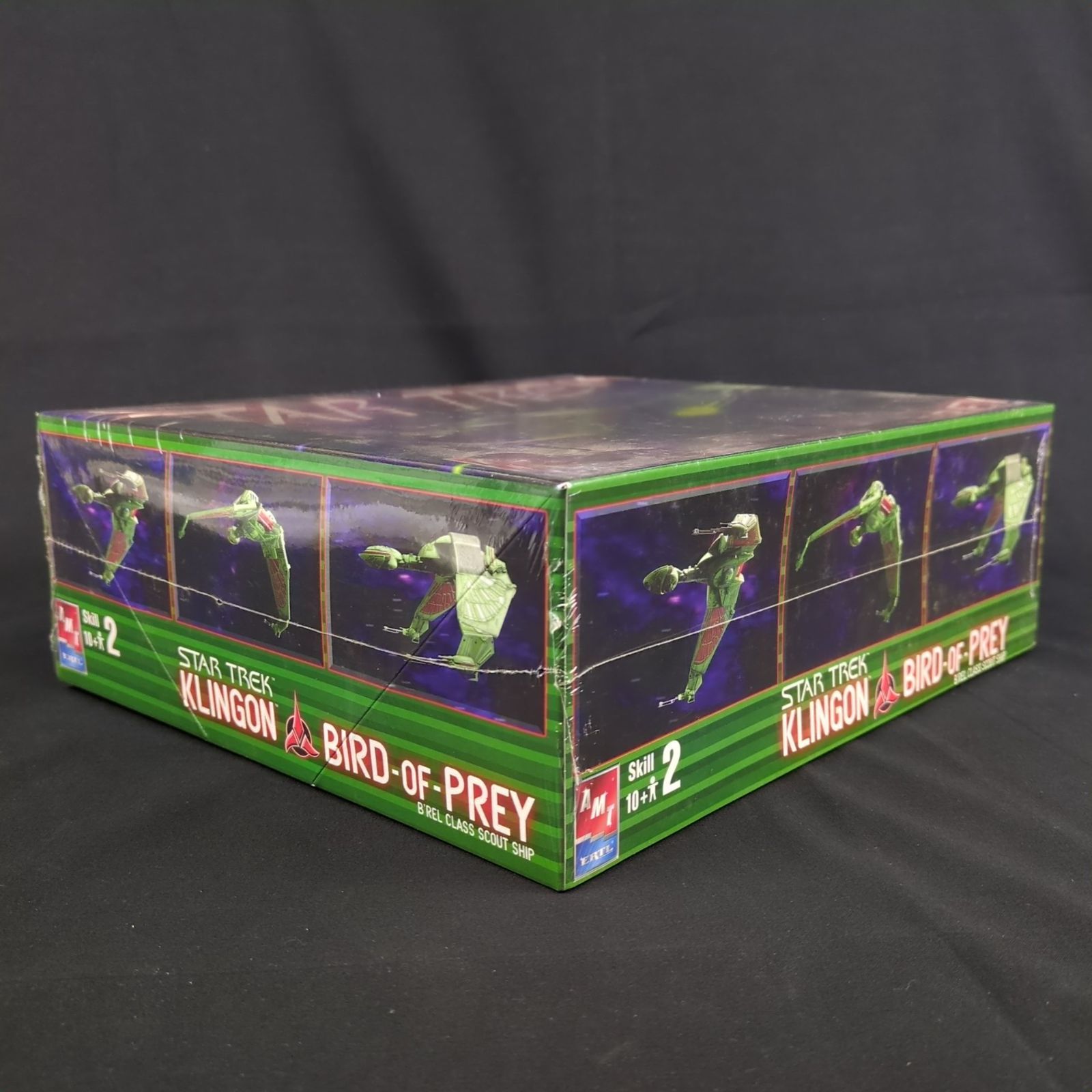 輸入キット 再 amt ERTL 38389 STAR TREK KLINGON BIRD OF PREY B REL CLASS SCOUT SHIP