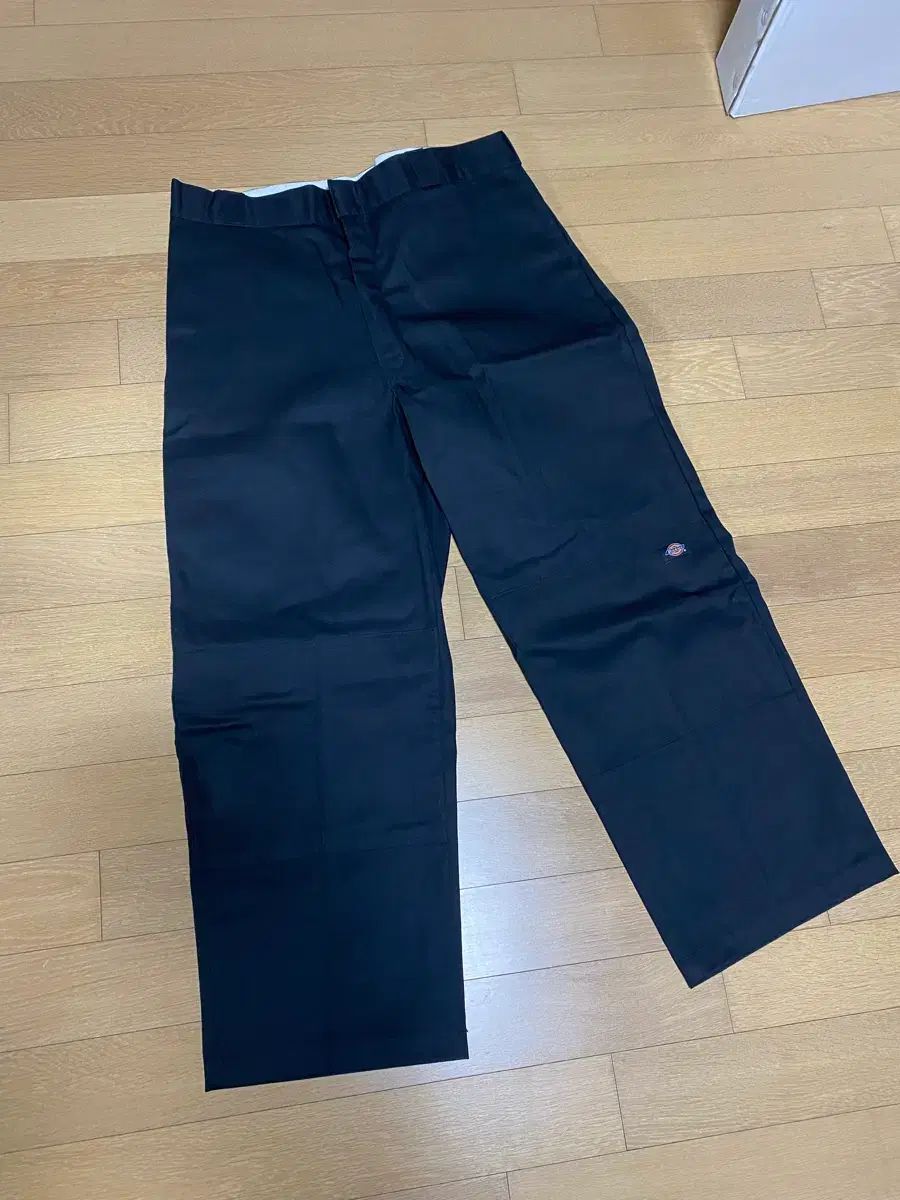 ディッキーズ ダブルニー 85283 ルーズフィット ワークパンツ ブラック 