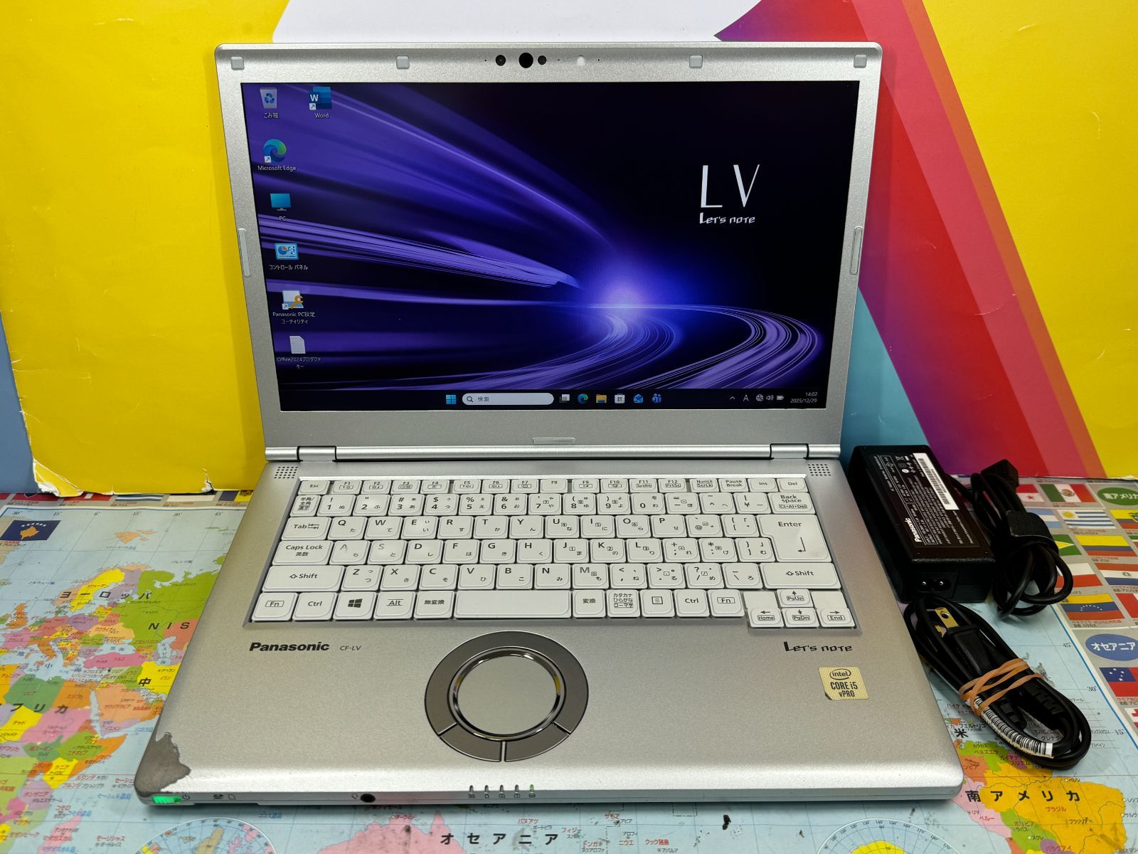 美品 レッツノート CF-LV9 Office2024 14型 パナソニック 16GB・LTE レッツノート CF-LV9 14型 Office2024 軽量 - メルカリ