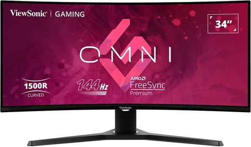 ViewSonic 34型 144Hz 曲面型ウルトラワイドゲーミングモニター ViewSonicビューソニックジャパン34インチ曲面型ウルトラワイド