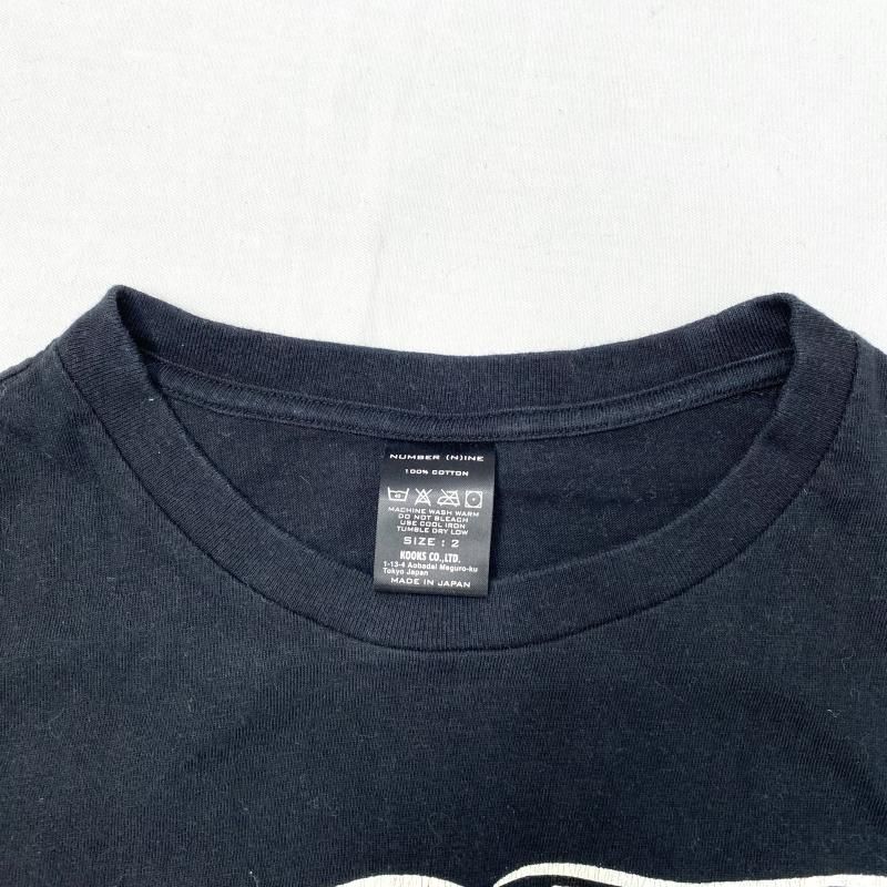 中古】NUMBER(N)INE 03年 カート期ジャックダニエル 半袖Tシャツ