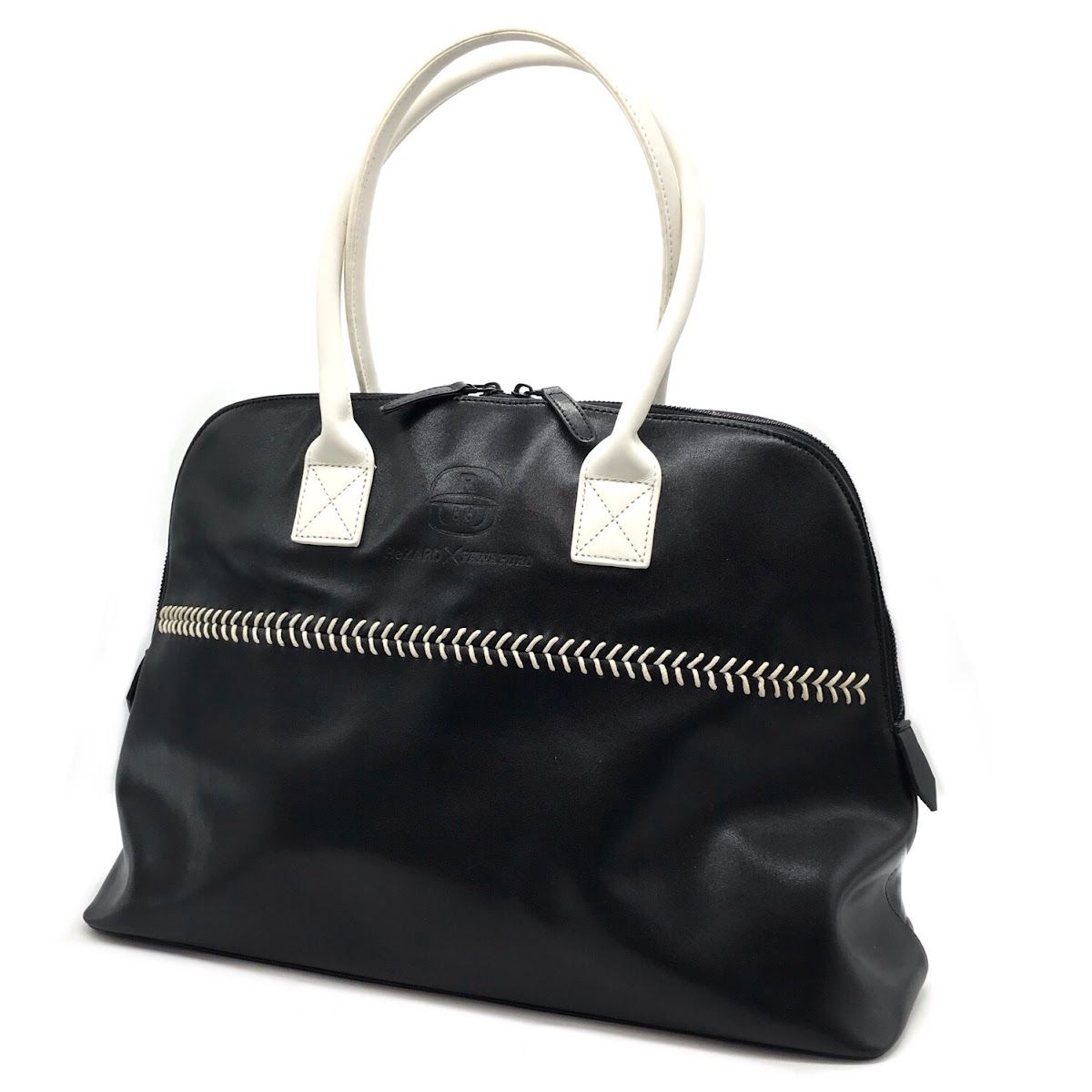 倉吉店】 中古 ReZARD | リザード ボストンバッグ ×パワプロ Leather 