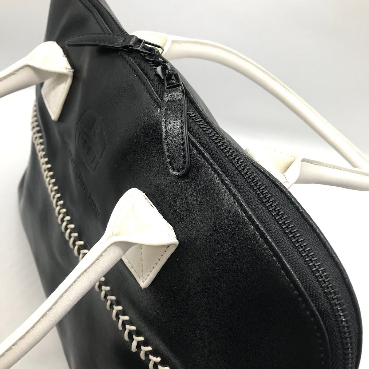 倉吉店】 中古 ReZARD | リザード ボストンバッグ ×パワプロ Leather 