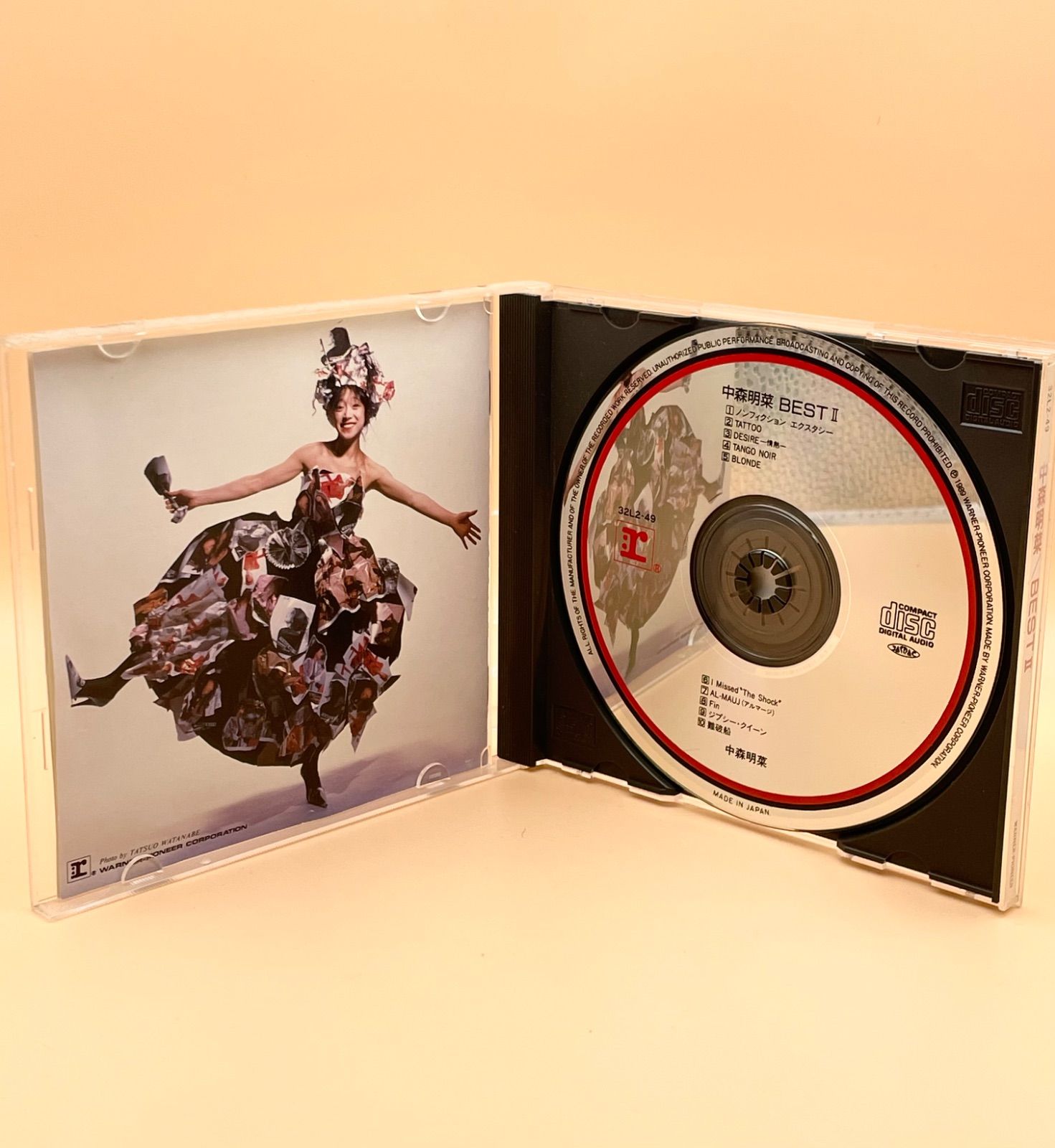 中森明菜 CD BEST Ⅱ ベスト 2 アルバム 32L2 49 - メルカリ