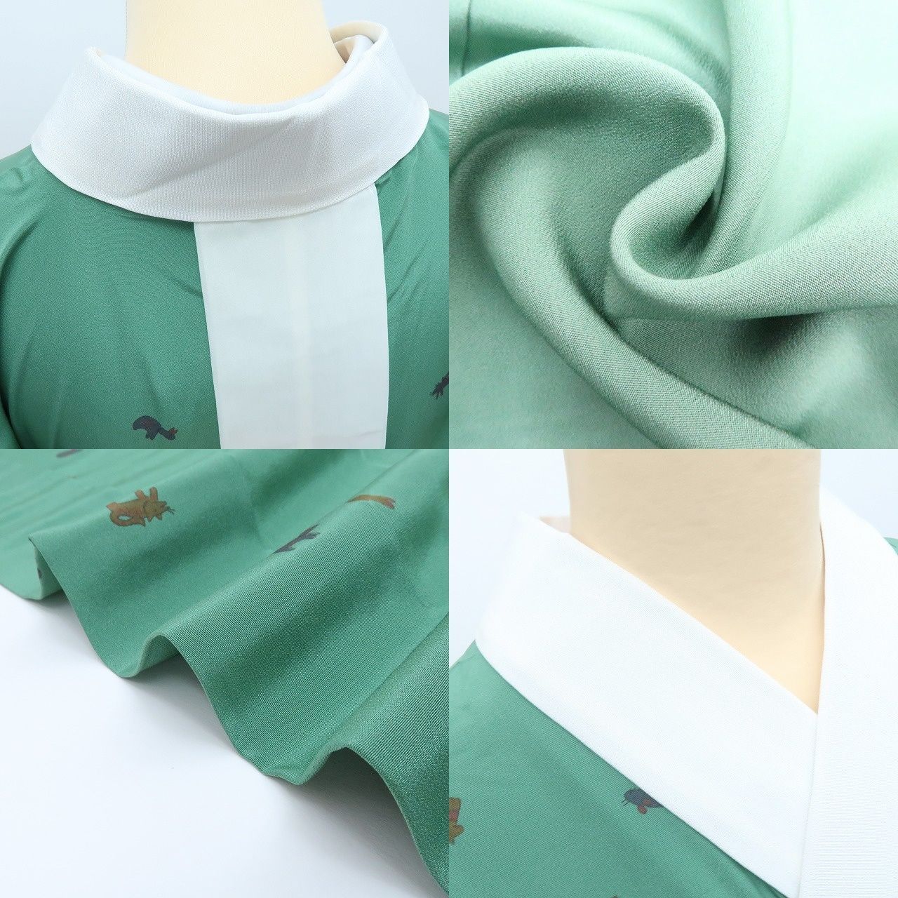 Y2070◇新品 正絹 単衣 ますいわ屋謹製 袖無双 半襟居敷当付 長襦袢 着物 楽天市場】Asumo 正絹長襦袢 女性用 菱の地紋入り 袖無双 正絹居敷当て