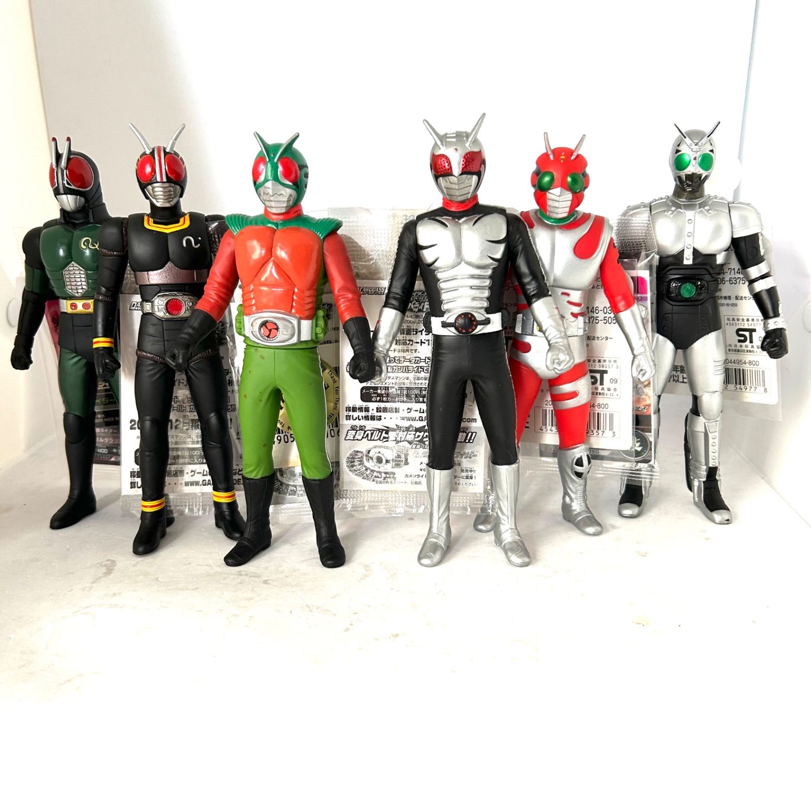 レジェンドライダーシリーズ「スカイライダー」から「BLACK RX」まで6