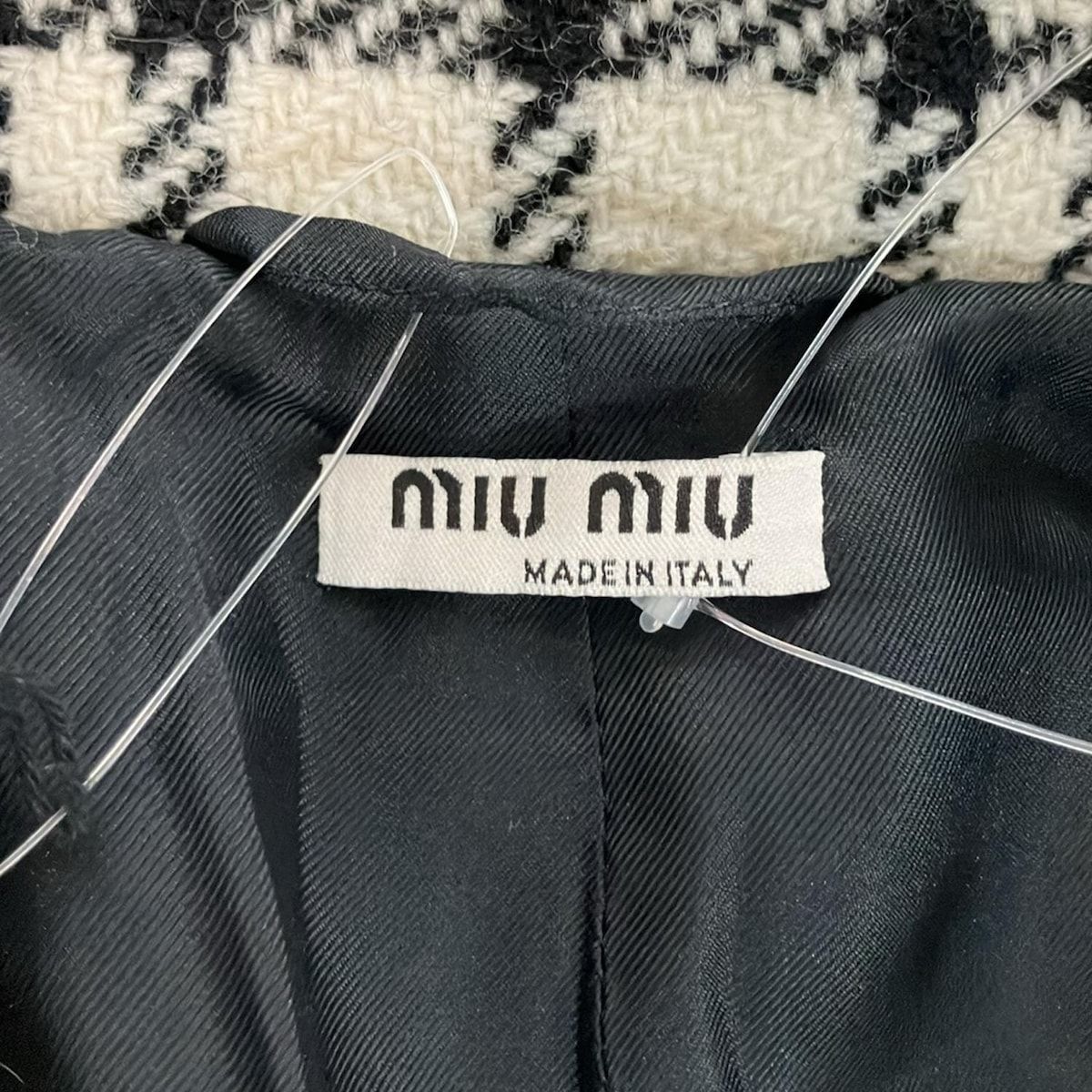 miumiu(ミュウミュウ) コート サイズ38 S レディース美品 - 黒