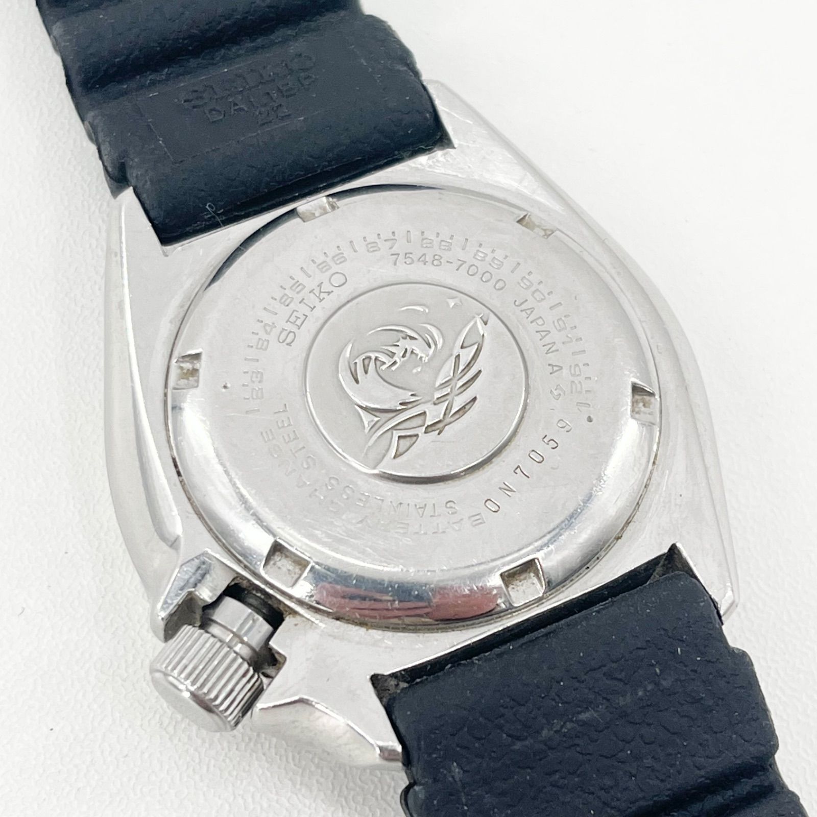 SEIKO セイコー 7548-7000 ダイバーズウォッチ クォーツ ブラック文字 
