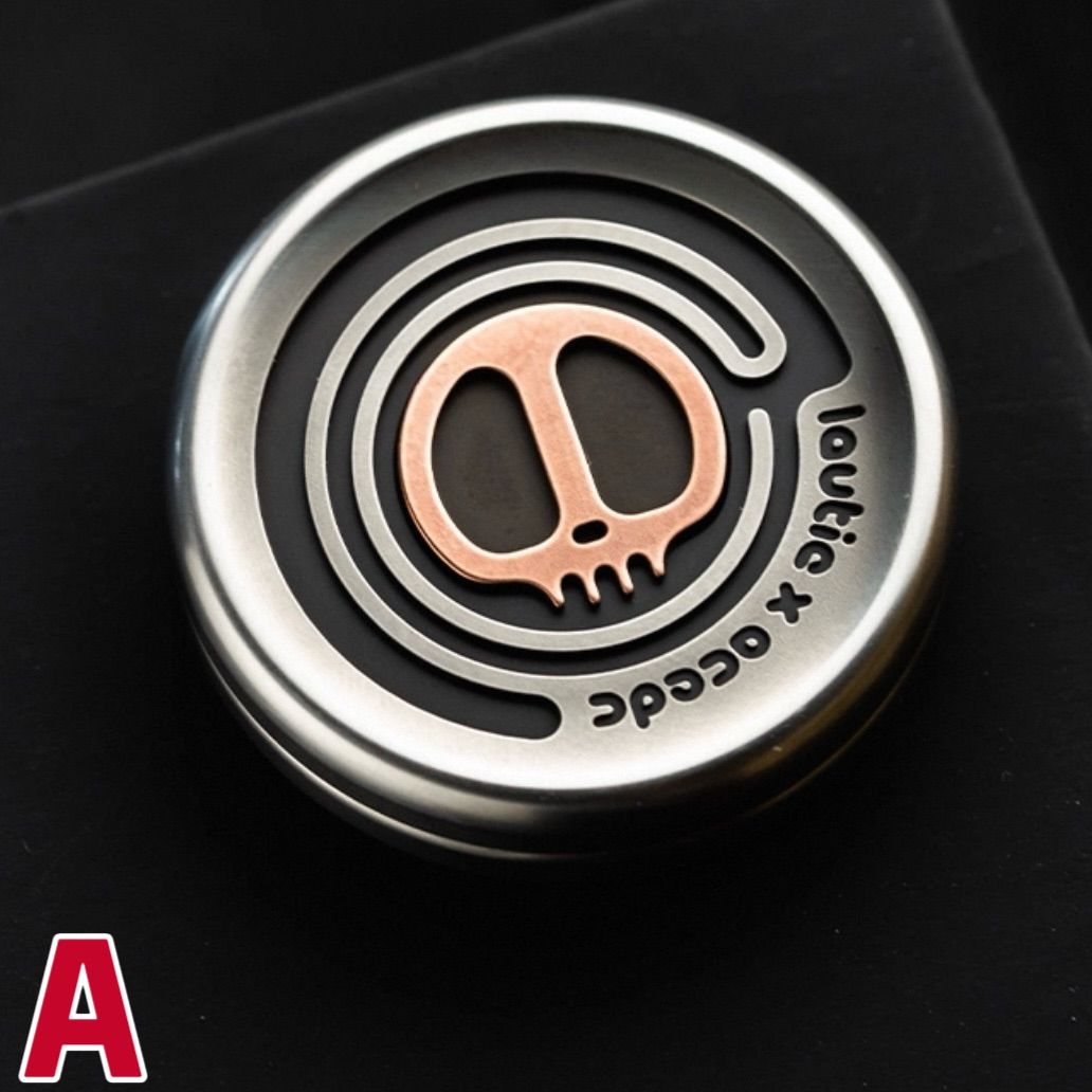 正規品 新品未開封EDC Lautie x ACEdc DEVIL'S Milk Cap Haptic Coin