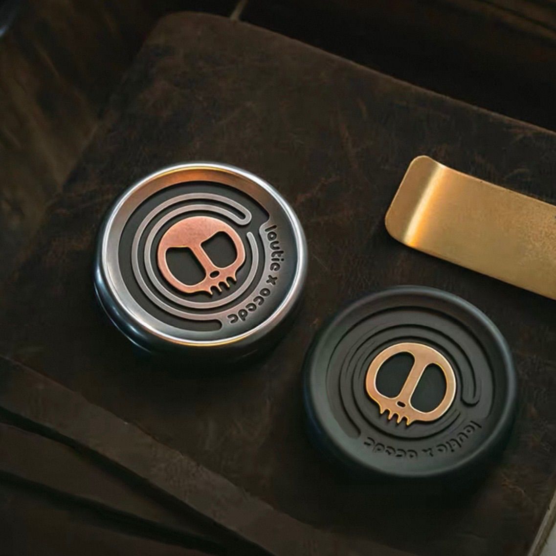 正規品 新品未開封EDC Lautie x ACEdc DEVIL'S Milk Cap Haptic Coin