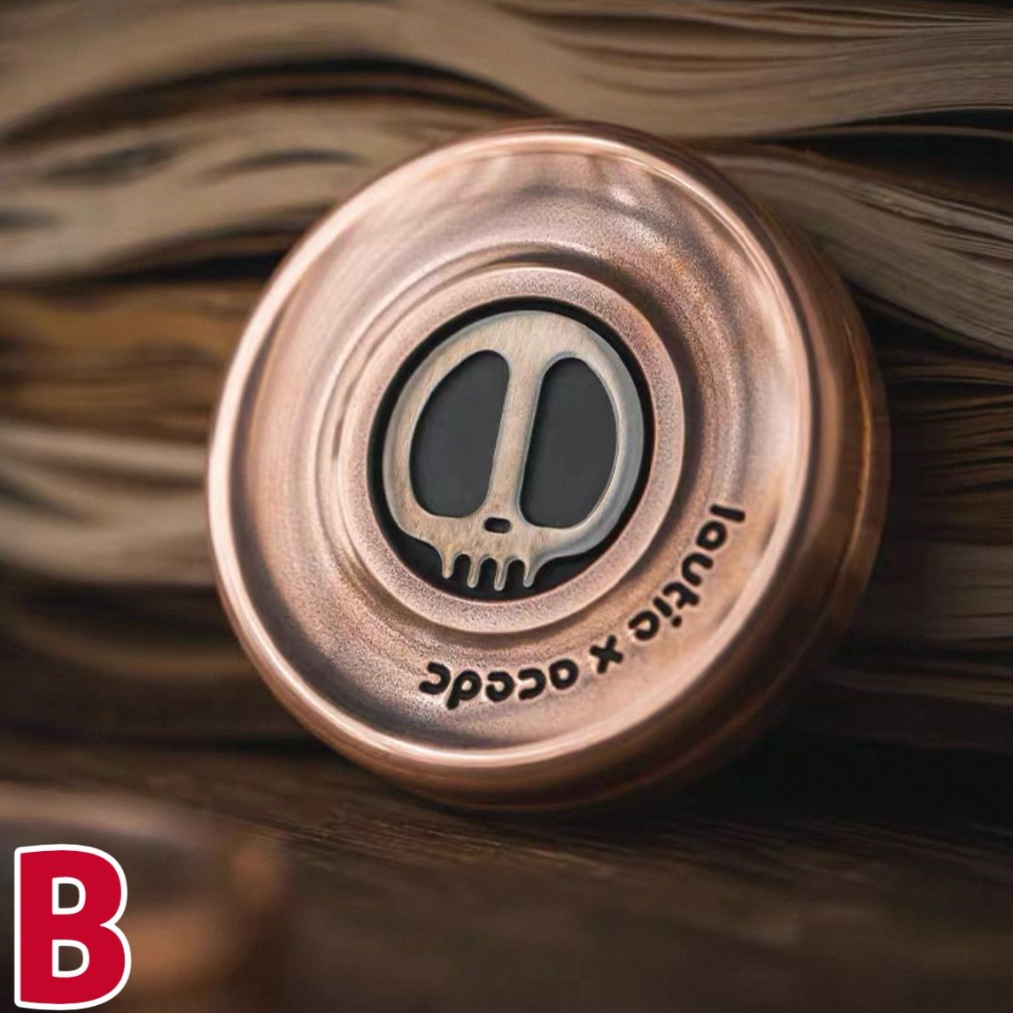 正規品 新品未開封EDC Lautie x ACEdc DEVIL'S Milk Cap Haptic Coin