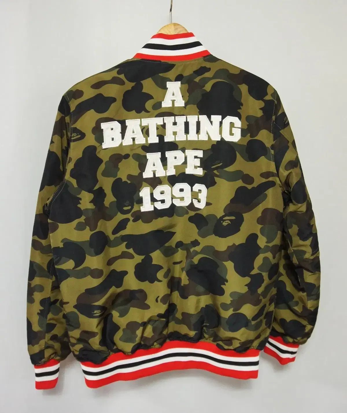 A BATHING APE カモフラージュ ブルゾン カジュアル アウター メンズ