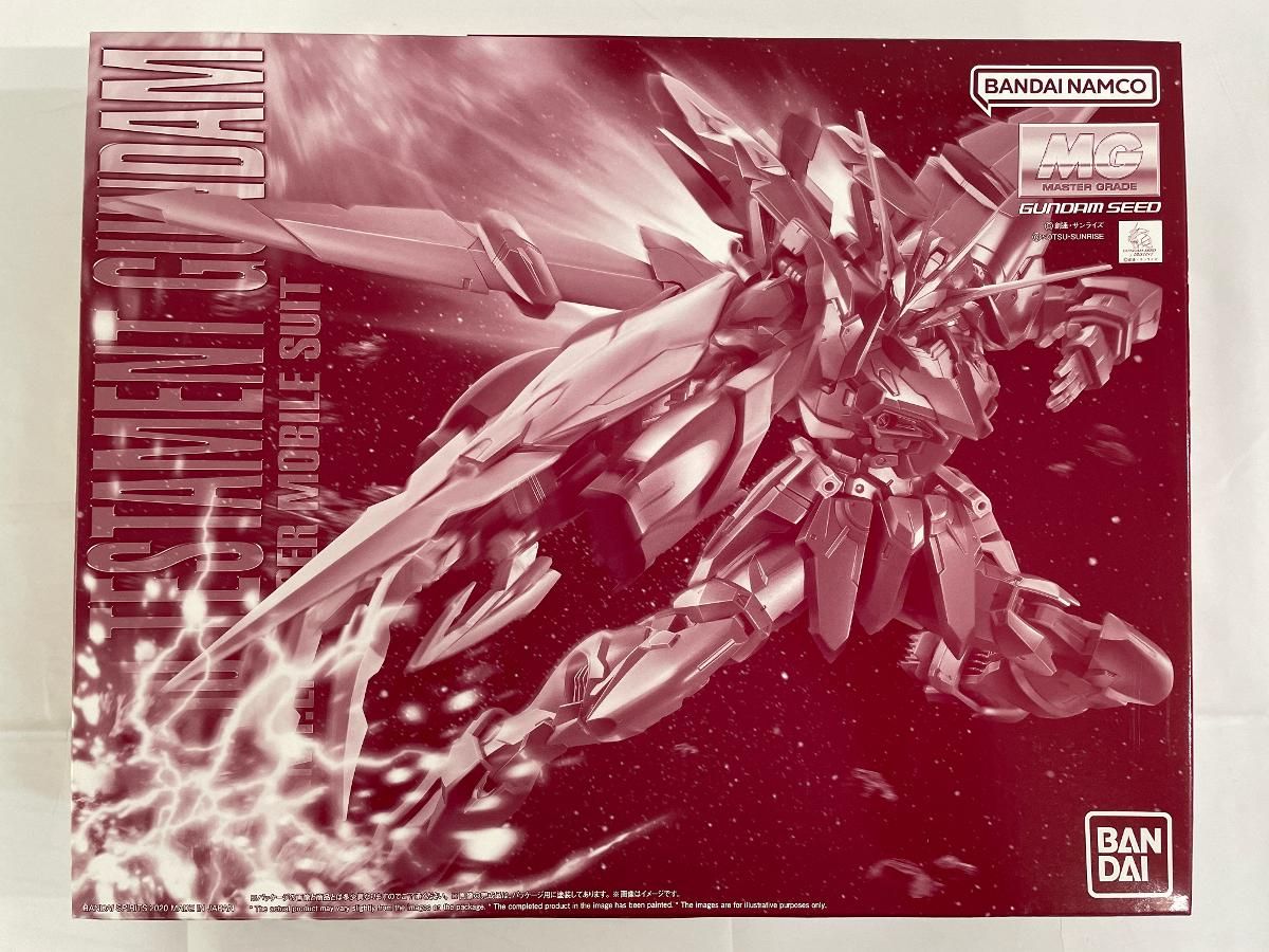 未開封】1/100 MG ZGMF-X12A/RGX-00 テスタメントガンダム 「機動戦士