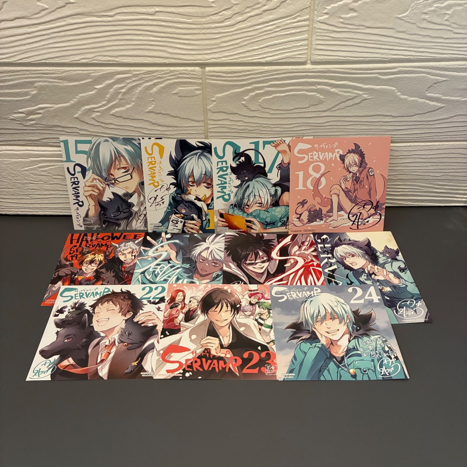 SERVAMP サーヴァンプ (特典セット ミニ色紙) 田中ストライク 【公式通販】