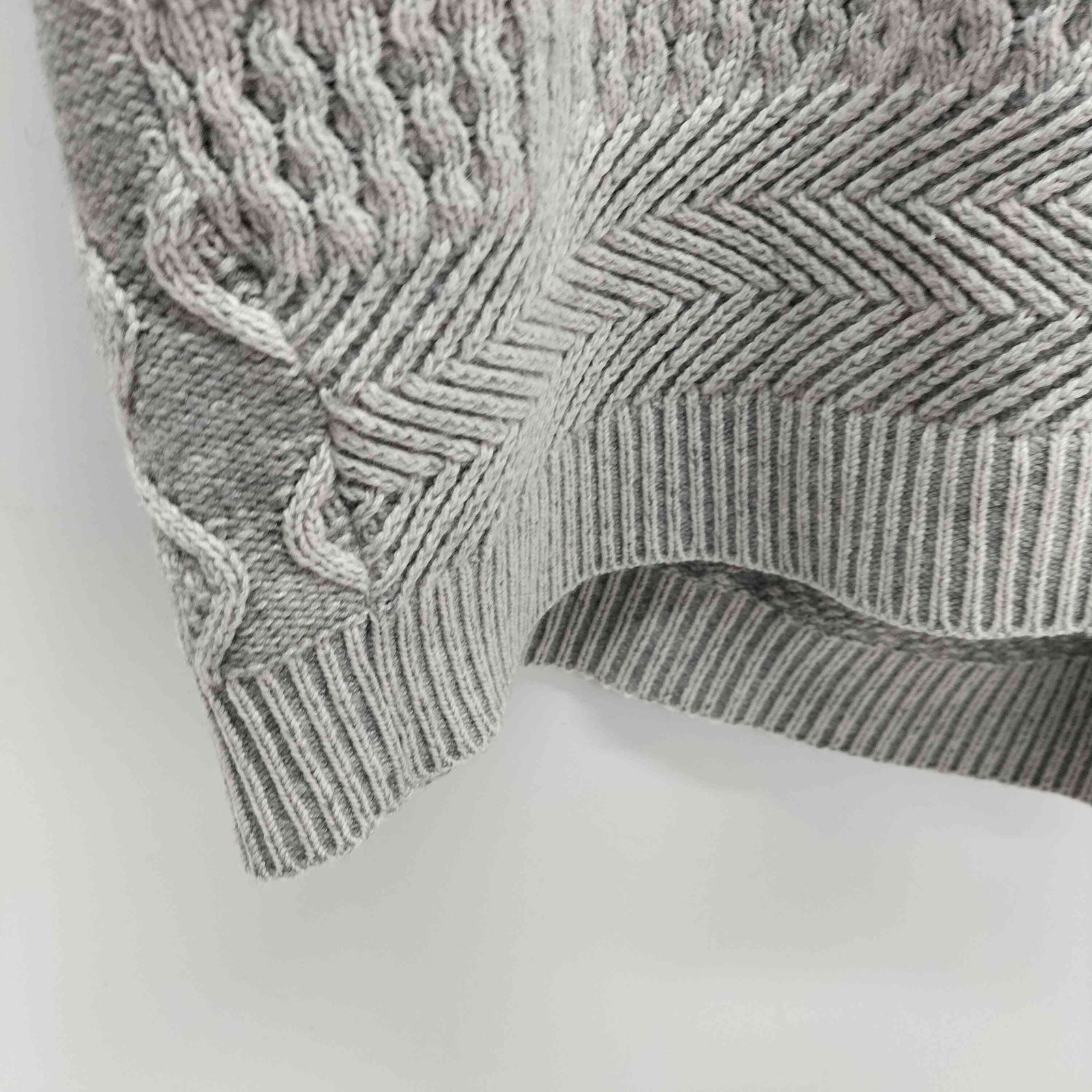 ミラショーン mila schon Pure Cashmere カシミヤ100 ケーブルニット