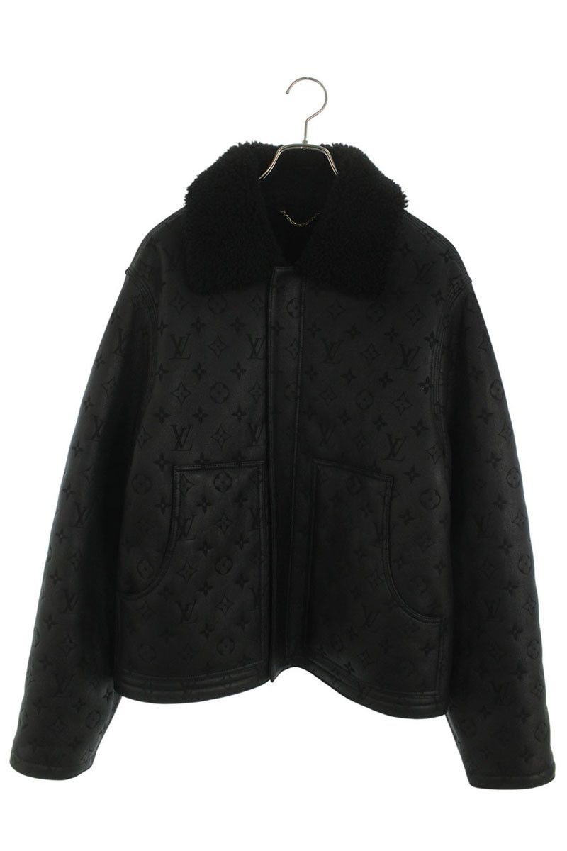 ルイヴィトン 23SS RM231Q YGL HJL62E モノグラム シアリング ムートン