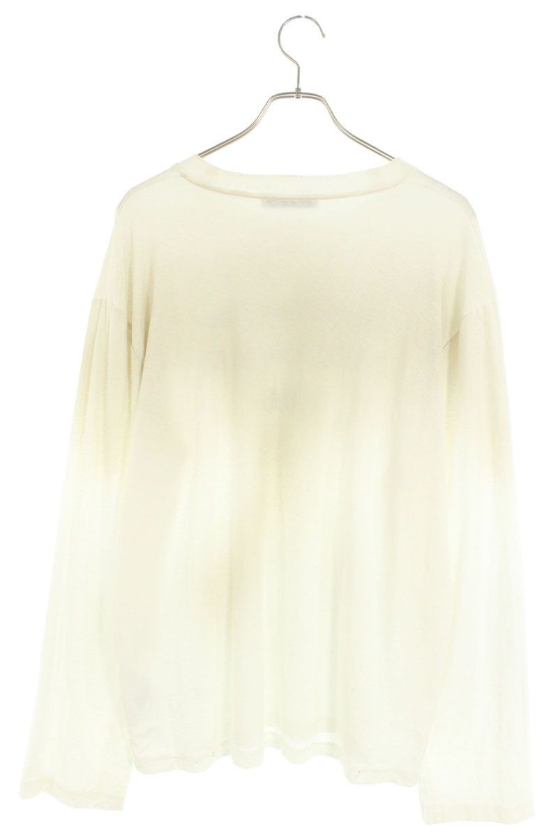 アクネストゥディオズ ロンT プリントロゴ　ダメージ加工 アクネストゥディオズ FN-UX-TSHI000016 ダメージ加工ロゴプリント長袖