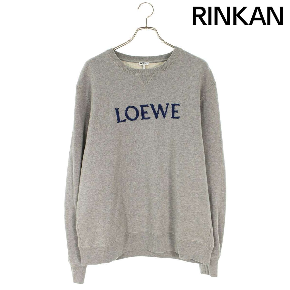 ロエベ H526Y24J26 ロゴ刺繍クルーネックスウェット メンズ XL ※12/28