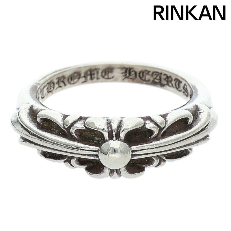 クロムハーツ BABY CLASSIC ベイビークラシックフローラルクロス シルバーリング メンズ 7 5号 12 28～1 6 発送 問い合わせ遅延