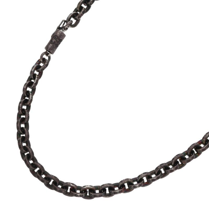 クロムハーツ PAPER CHAIN 24/ペーパーチェーン24inch ブラック