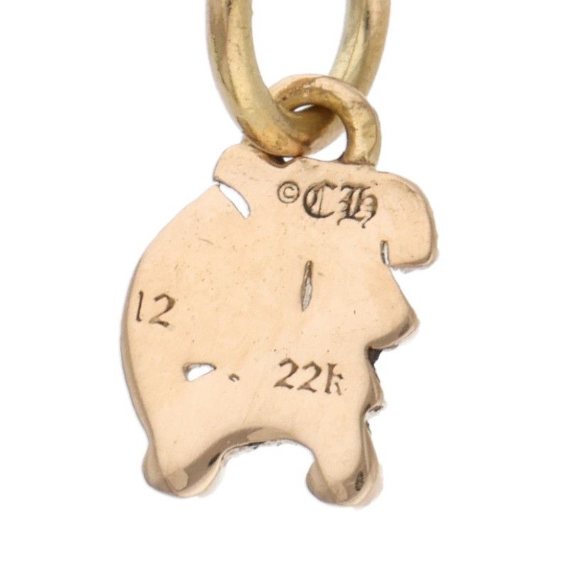 クロムハーツ 22K STACK ALPHABET/アルファベットスタックチャーム H