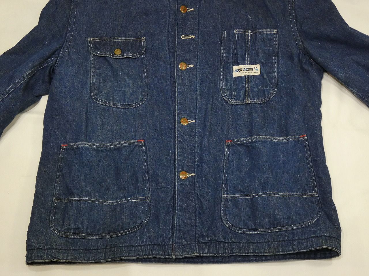 50s 60s ビンテージカバーオール 雰囲気抜群 パワーハウス ブランケット 50s 60s ビンテージ MONTGOMERY WARD POWR HOUSE パワーハウス