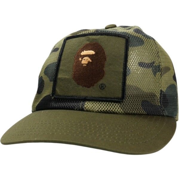 Size【フリー】 A BATHING APE ア ベイシング エイプ メッシュ迷彩 CAP