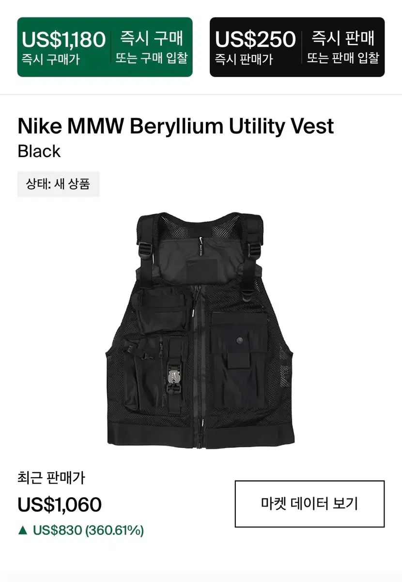 ナイキ MMW ベリリウム ユーティリティ ベスト - メルカリ