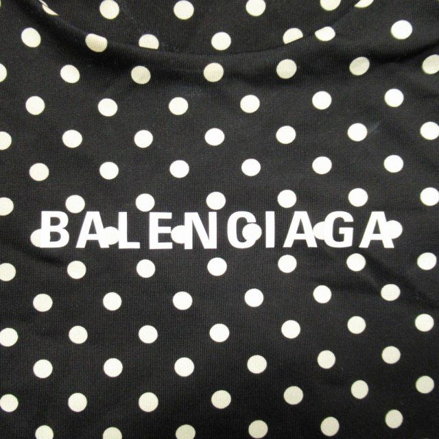 19aw バレンシアガ BALENCIAGA ドット フィッシュテール ワンピース