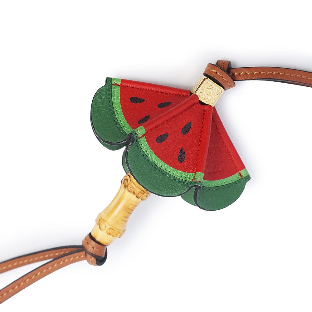 ロエベ アンブレラ ウォーターメロン スイカ フルーツ バッグチャーム