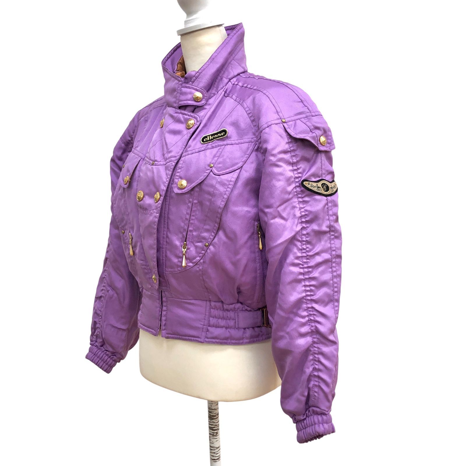 ZK24 Ellesse エレッセ スキーウェア パープル Mサイズ スキー用