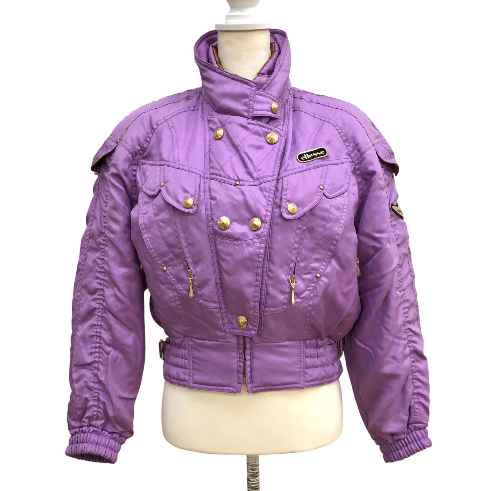 ZK24 Ellesse エレッセ スキーウェア パープル Mサイズ スキー用