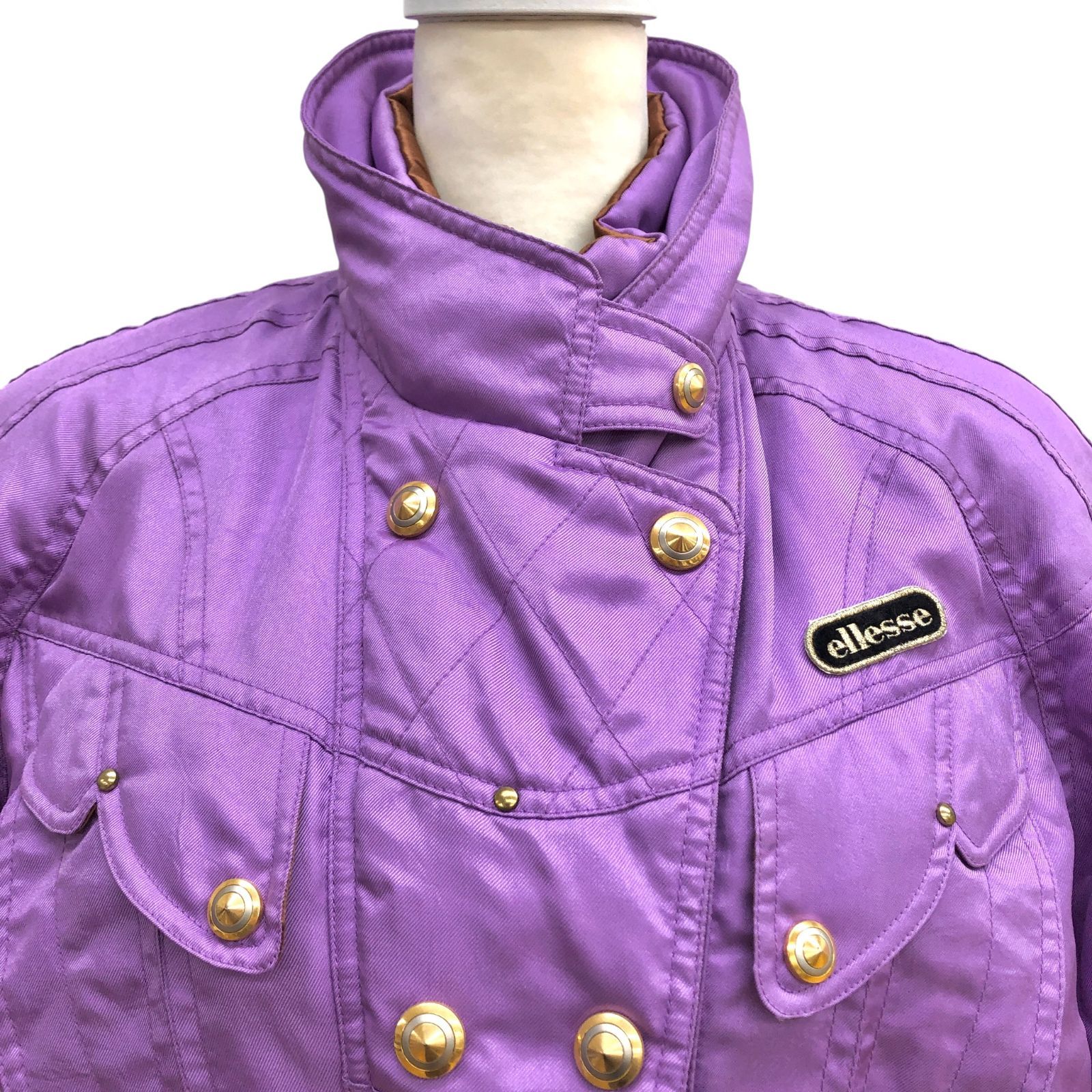 ZK24 Ellesse エレッセ スキーウェア パープル Mサイズ スキー用