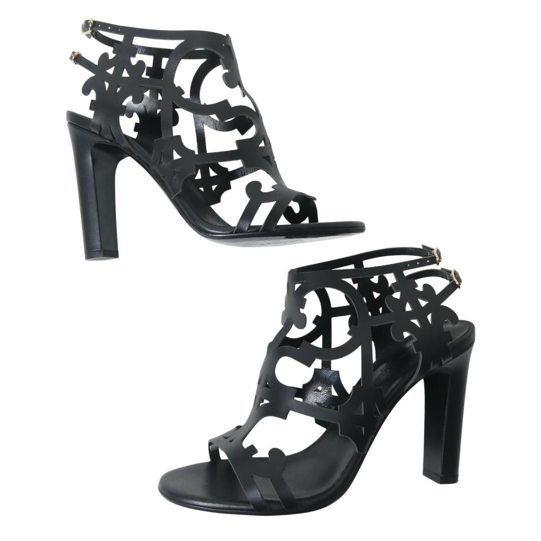 極美品 HERMES エルメス サイズ39 約26cm レザー ガダルキヴィール柄