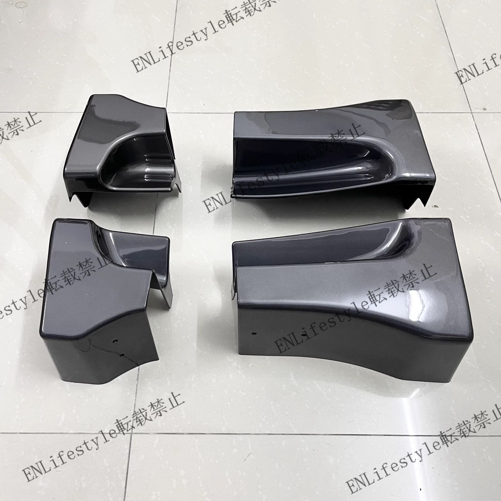 新品左右4点セット】ランクル 100系 サイドステップ 塗装仕上げ済み